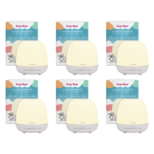 Euky Bear Mindful Moments Children's Meditation Aid Pack of 6
