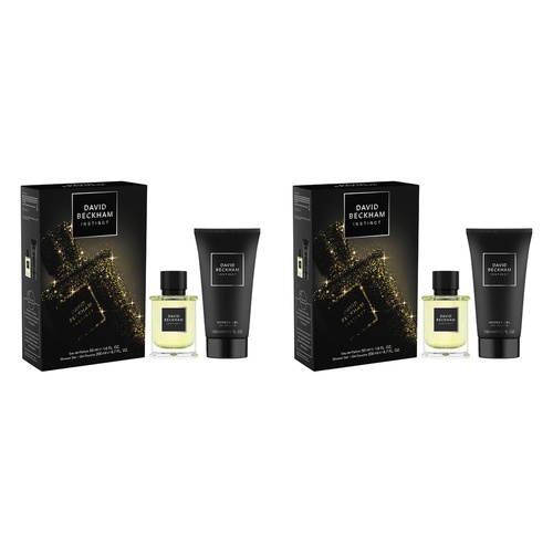David Beckham Instinct EDP 50mL & Shower Gel Set Pack of 2