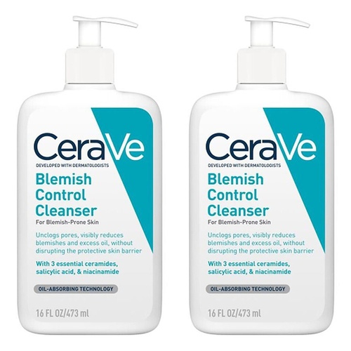 CeraVe Blemish Control Cleanser 473mL Pack of 2