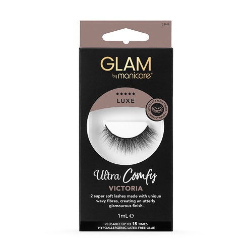 Glam by Manicare Ultra Comfy Lash Victoria