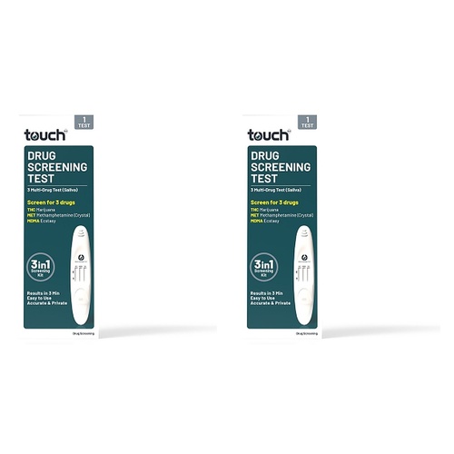 TouchBio 3 Multi-Drug Test (Saliva) Pen Pack of 2