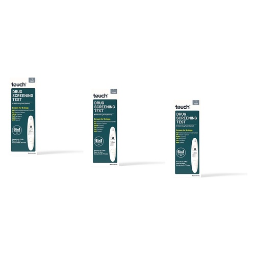 TouchBio 6 Multi-Drug Test (Saliva) Pen Pack of 3