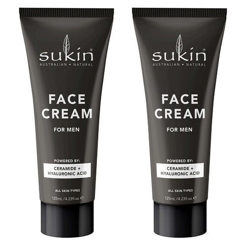 Sukin Men's Face Cream 125mL Pack of 2