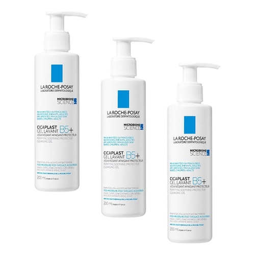 La Roche-Posay Cicaplast B5+ Lavant 200mL Pack of 3