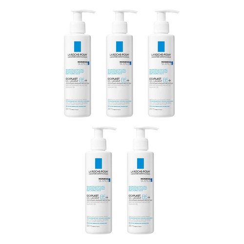 La Roche-Posay Cicaplast B5+ Lavant 200mL Pack of 5