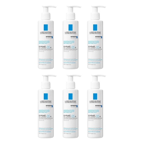 La Roche-Posay Cicaplast B5+ Lavant 200mL Pack of 6