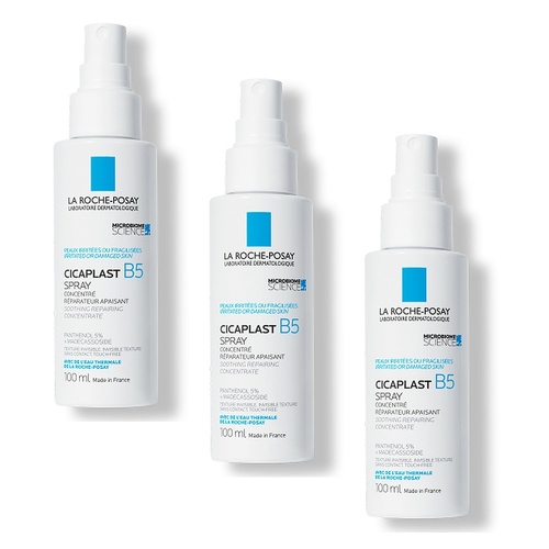 La Roche-Posay Cicaplast B5 Spray 100mL Pack of 3