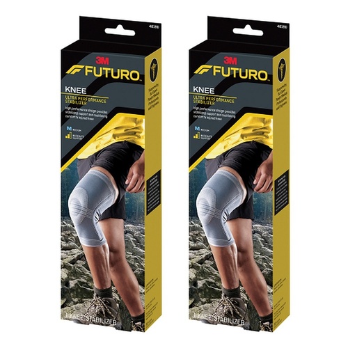 Futuro Ultra Performance Knee Stabiliser M Pack of 2