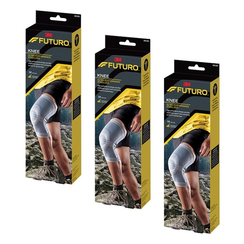 Futuro Ultra Performance Knee Stabiliser M Pack of 3