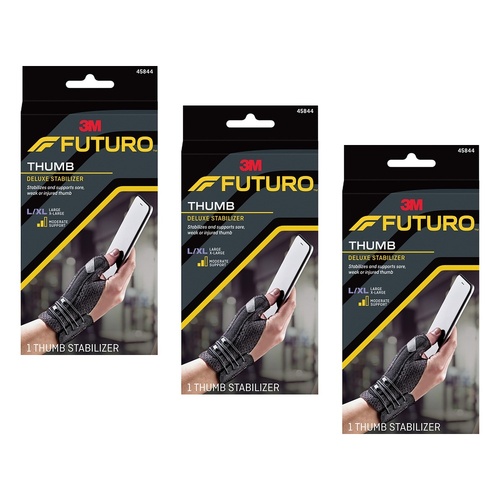 Futuro Thumb Deluxe Stabiliser L/XL Pack of 3