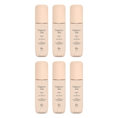 GEM Santal Fragrance Mist 90mL Pack of 6