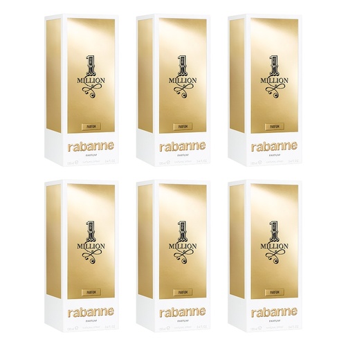 Rabanne 1 Million Parfum 100mL Pack of 6
