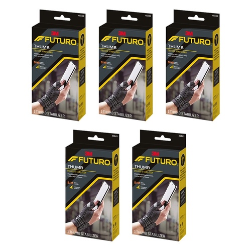 Futuro Deluxe Thumb Stabiliser Small/Medium Pack of 5