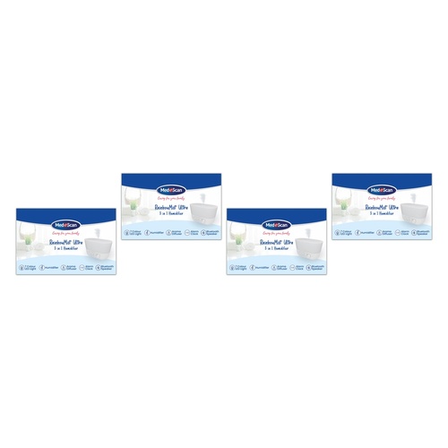 Medescan Rainbow Mist Ultra 5 in 1 Humidifier Pack of 4