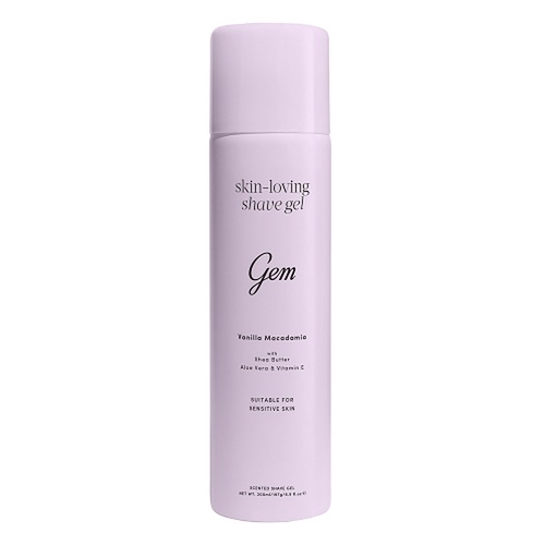 Gem Skin-Loving Shaving Gel Vanilla Macadamia 195g