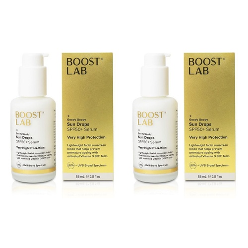 Boost Lab Goody Goody Sun Drops SPF50+ Serum 85mL Pack of 2