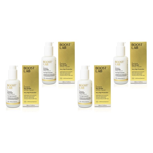 Boost Lab Goody Goody Sun Drops SPF50+ Serum 85mL Pack of 4