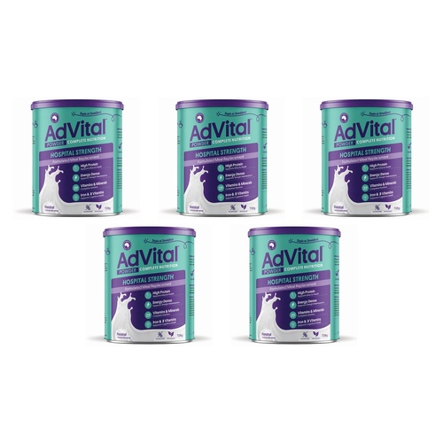 Advital Hospital Neutral 728g Can Pack of 5
