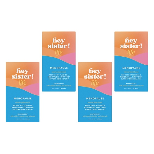 Hey Sister Life Menopause 28 Tablets Pack of 4