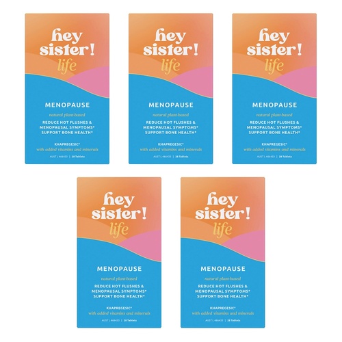 Hey Sister Life Menopause 28 Tablets Pack of 5