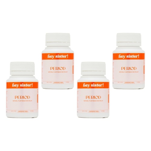 Hey Sister Period Pain PMS Relief 42 Tablets Pack of 4