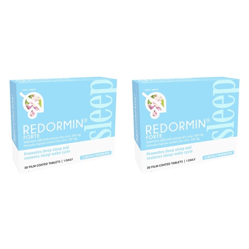 Flordis Redormin Forte Sleep 30 Tablets Pack of 2