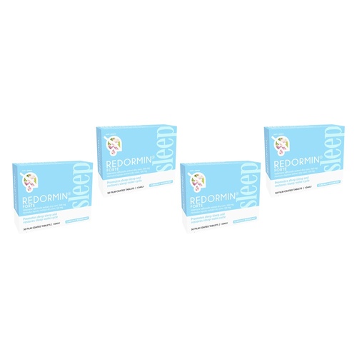 Flordis Redormin Forte Sleep 30 Tablets Pack of 4