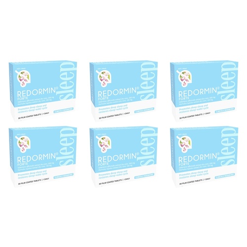 Flordis Redormin Forte Sleep 30 Tablets Pack of 6