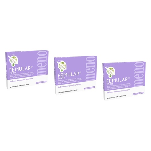 Flordis Femular Forte Menopause 30 Tablets Pack of 3