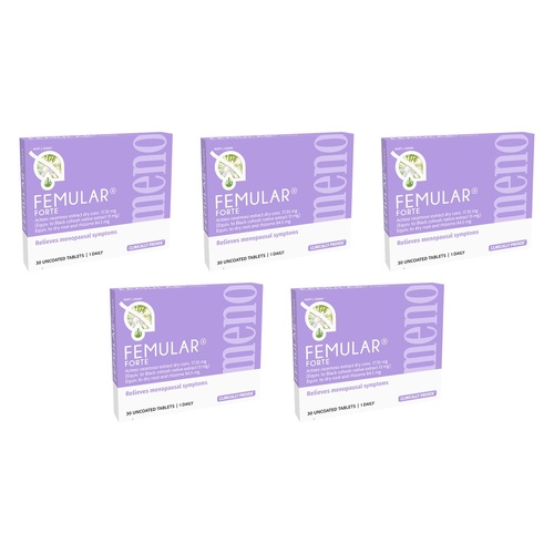 Flordis Femular Forte Menopause 30 Tablets Pack of 5