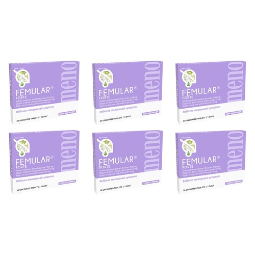 Flordis Femular Forte Menopause 30 Tablets Pack of 6