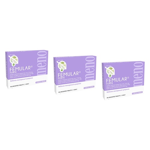 Flordis Femular Forte Menopause 90 Tablets Pack of 3