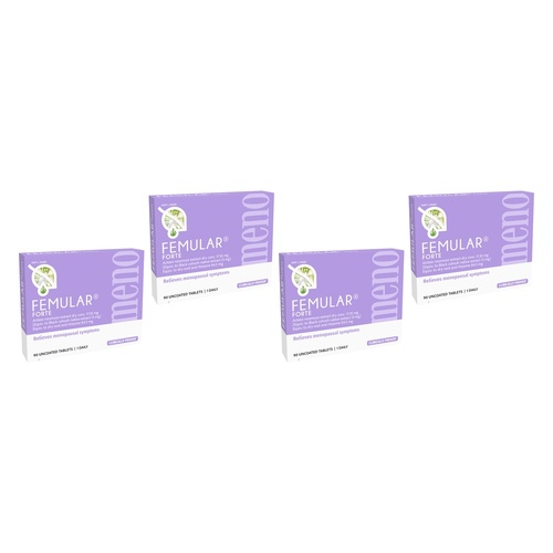 Flordis Femular Forte Menopause 90 Tablets Pack of 4
