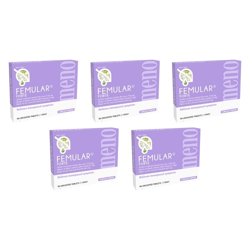 Flordis Femular Forte Menopause 90 Tablets Pack of 5