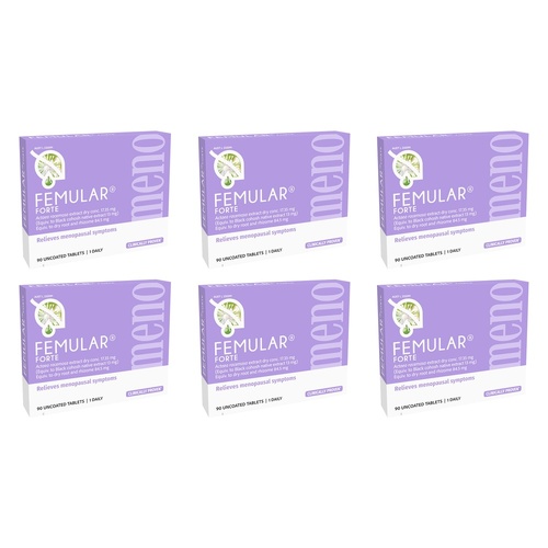 Flordis Femular Forte Menopause 90 Tablets Pack of 6