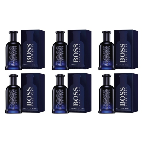 Hugo Boss Bottled Night EDT 100mL Pack of 6