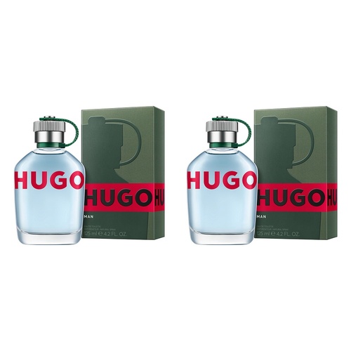 Hugo Boss Man EDT 125mL Pack of 2