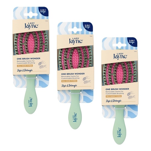 Lady Jayne One Brush Wonder Pack of 3