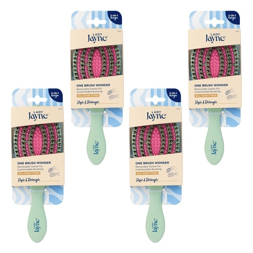 Lady Jayne One Brush Wonder Pack of 4