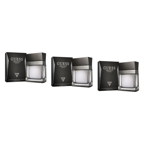 Guess Seductive Homme EDT 100mL Pack of 3