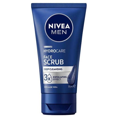 NIVEA Men Hydrocare Face Scrub 75mL