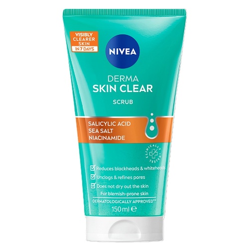 NIVEA Derma Skin Clear Scrub 150mL