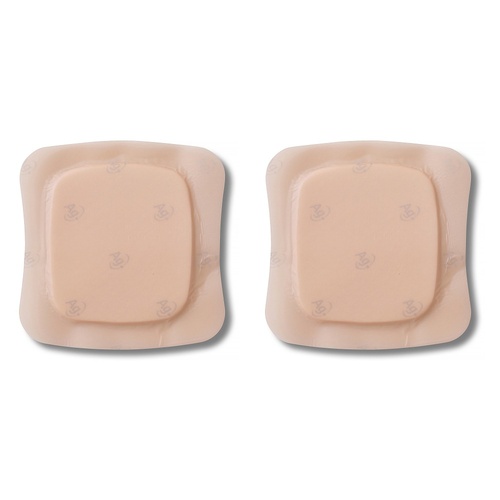 Aquacel Ag Foam Dressing Adhesive 10cm x 10cm Pack of 2