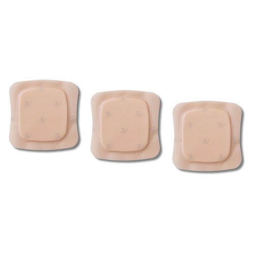 Aquacel Ag Foam Dressing Adhesive 10cm x 10cm Pack of 3