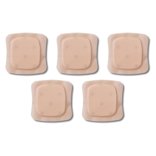 Aquacel Ag Foam Dressing Adhesive 10cm x 10cm Pack of 5