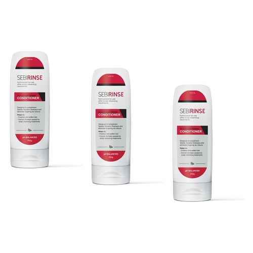 Ego SebiRinse Conditioner 250g Pack of 3