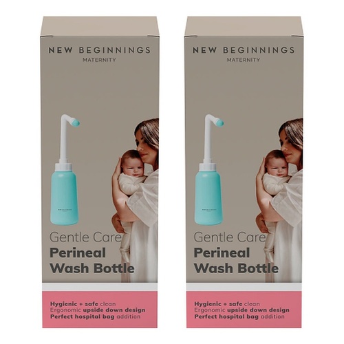 New Beginnings Maternity Perineal Wash Bottle Pack of 2