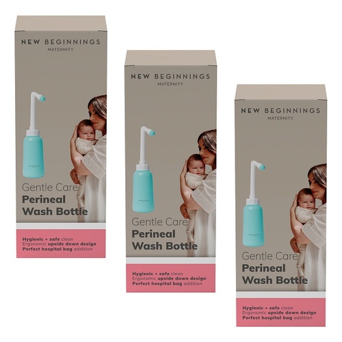 New Beginnings Maternity Perineal Wash Bottle Pack of 3