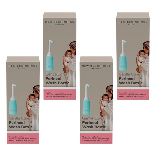 New Beginnings Maternity Perineal Wash Bottle Pack of 4