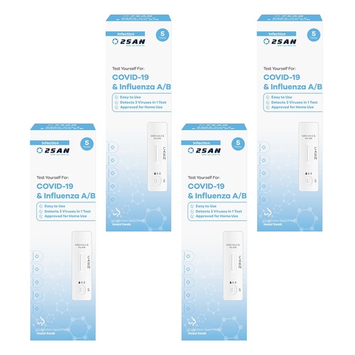 2San COVID-19 and Influenza A/B Test - 5P Pack of 4